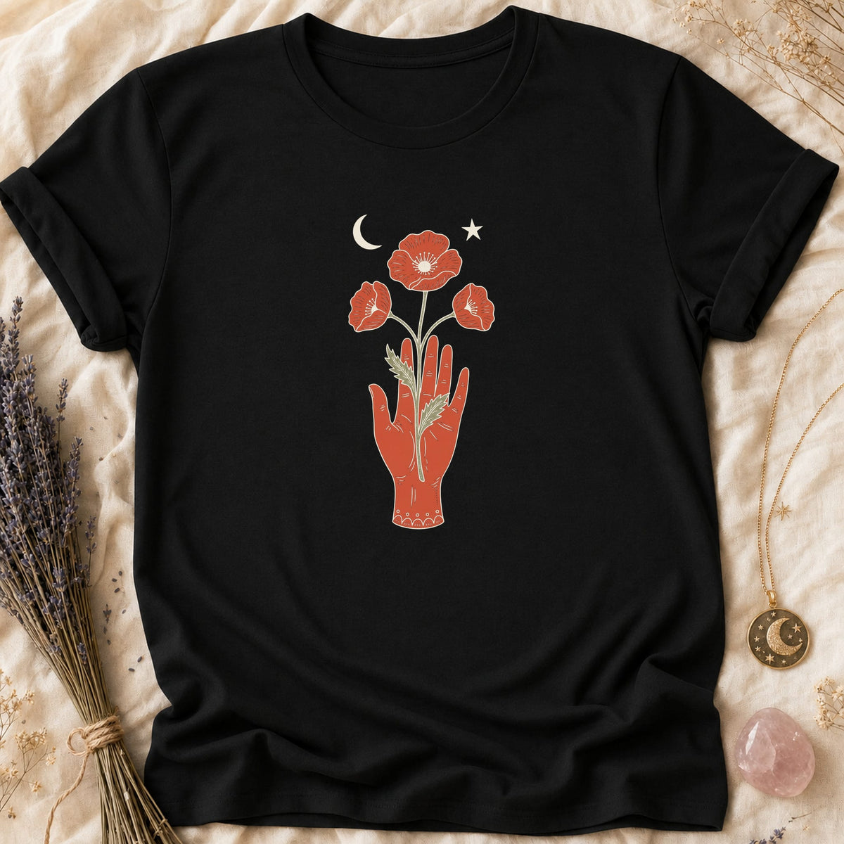 Poppy Hand - Black [poppy-hand]