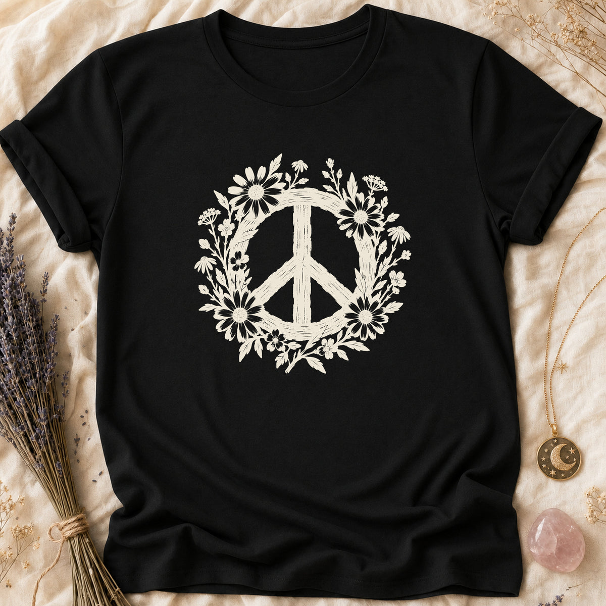 Peace Garden - Black [peace-garden]