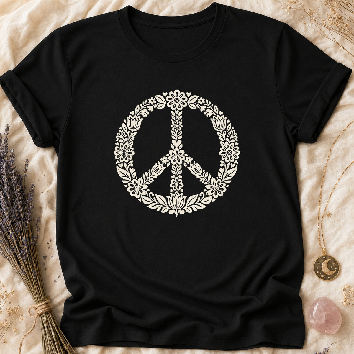 Flower Peace - Black [flower-peace]