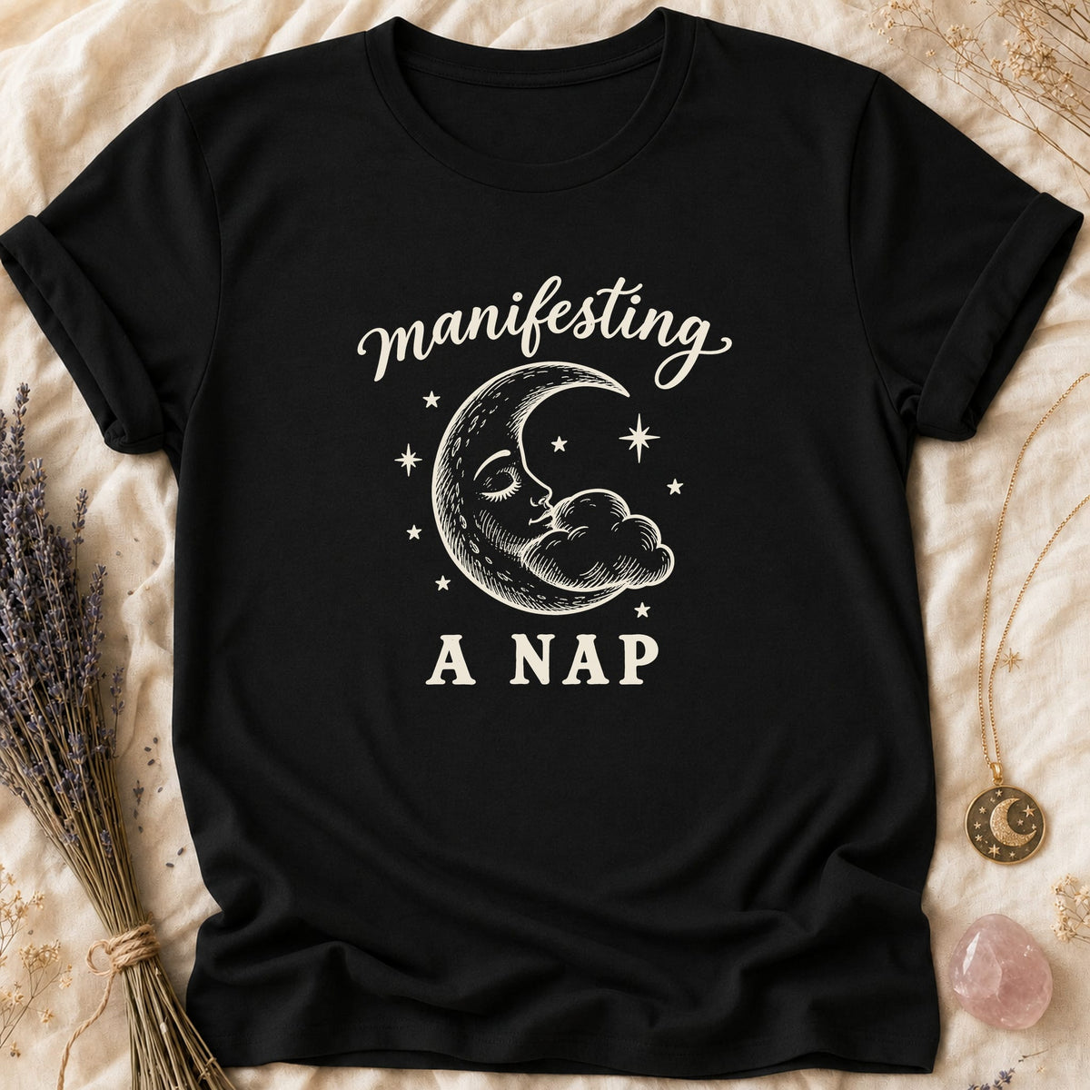 Manifesting A Nap - Black [manifesting-a-nap]