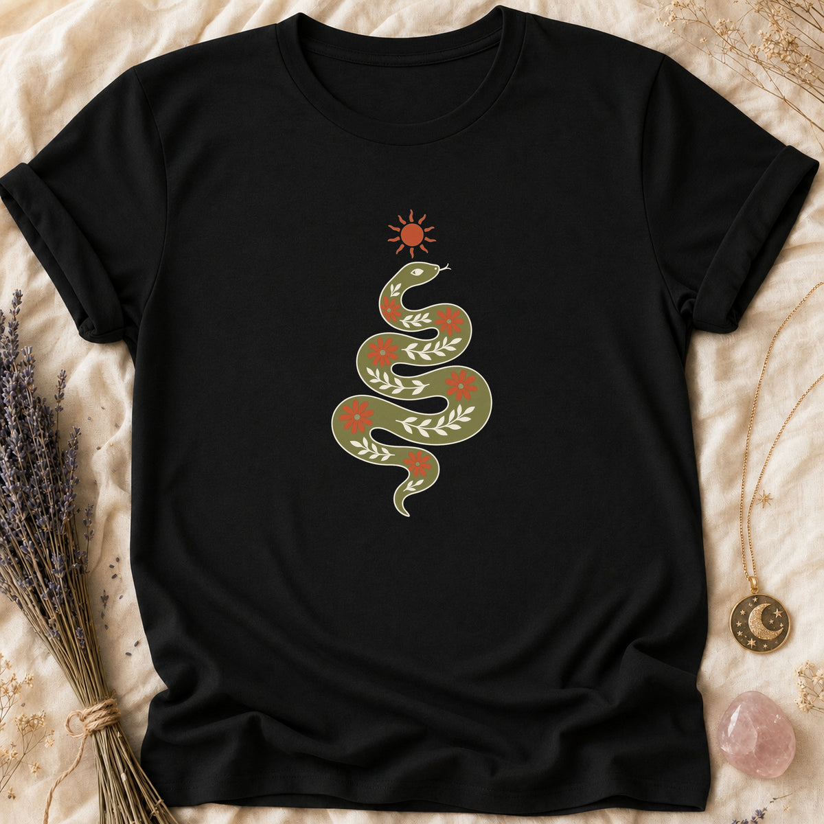 Flower Snake - Black [flower-snake]