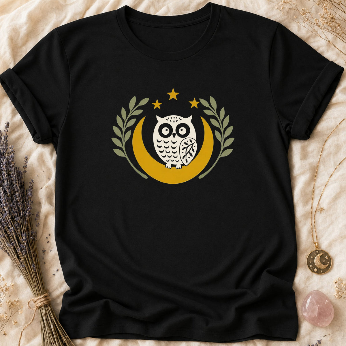 Folk Owl - Black [folk-owl]