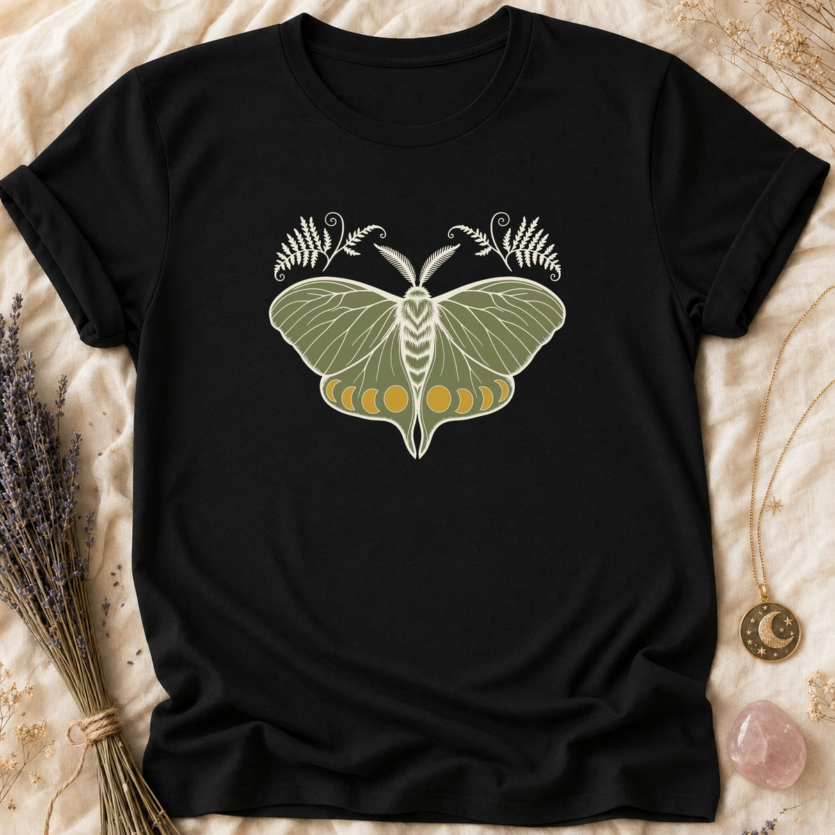 Olive Moth - Black [olive-moth]