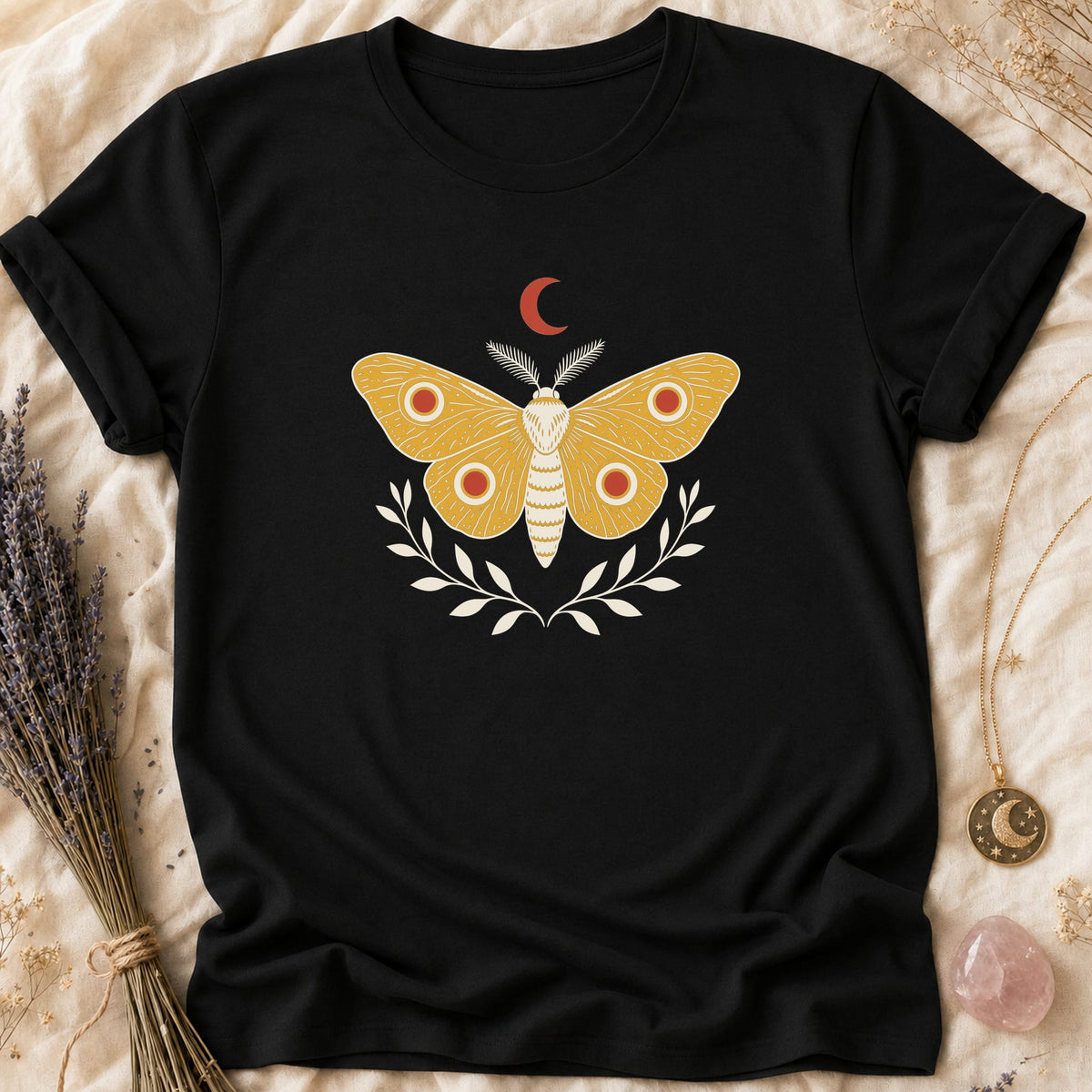 Ochre Moth - Black [ochre-moth]
