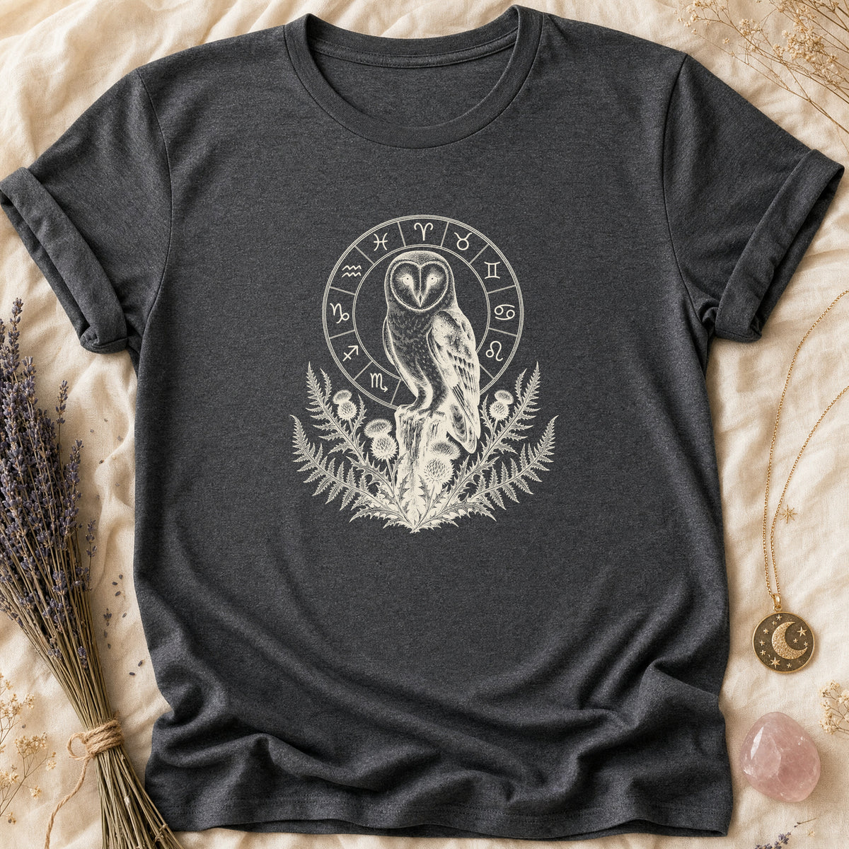 Zodiac Owl - Dark Heather [zodiac-owl]