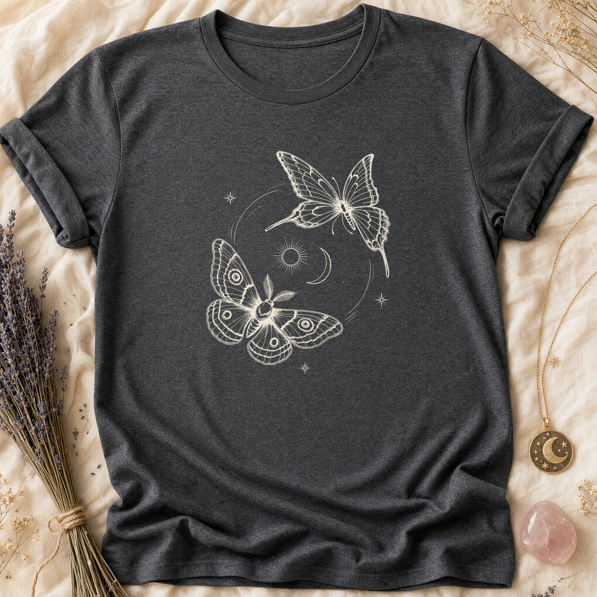 Circling Wings - Dark Heather [circling-wings]