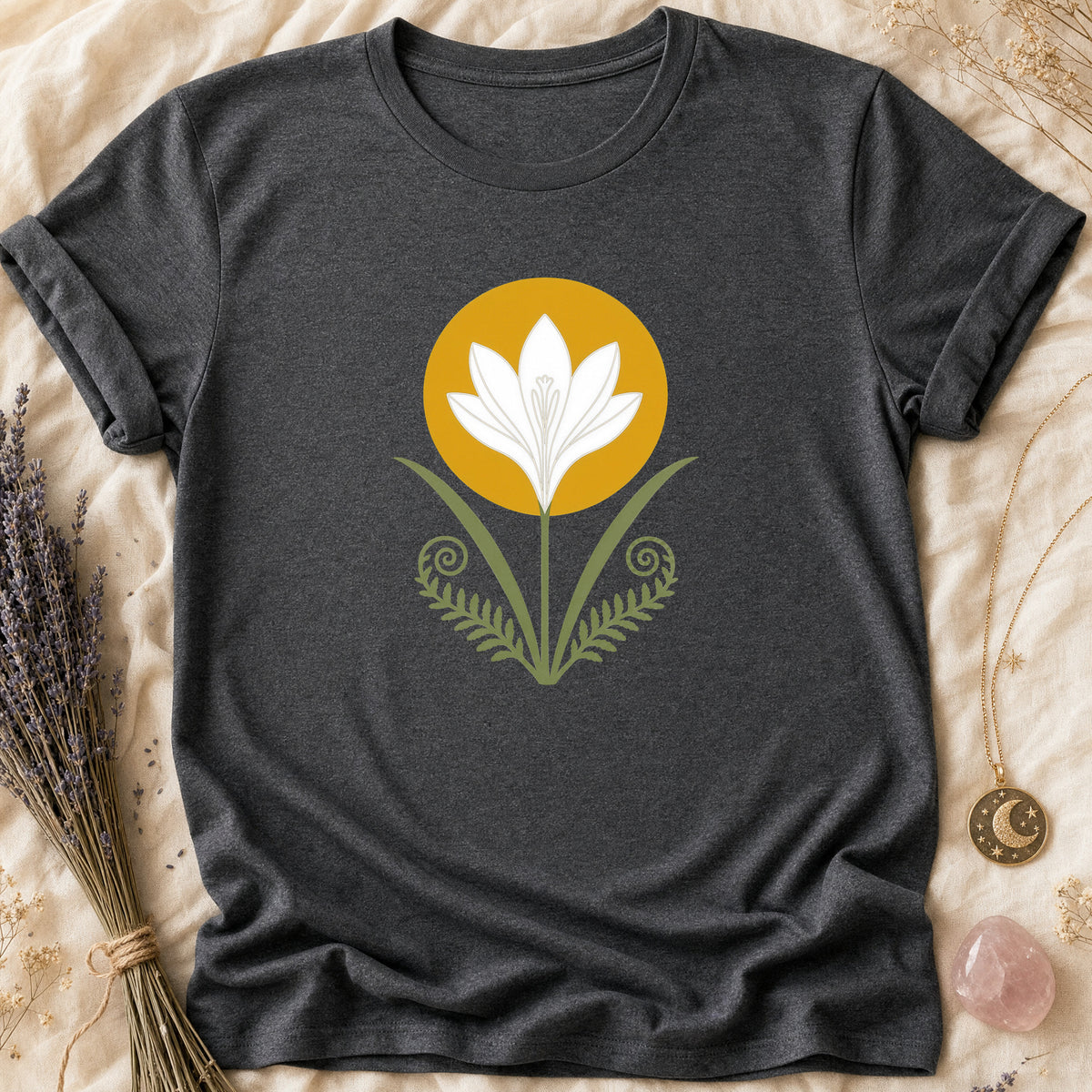 Crocus Rising - Dark Heather [crocus-rising]