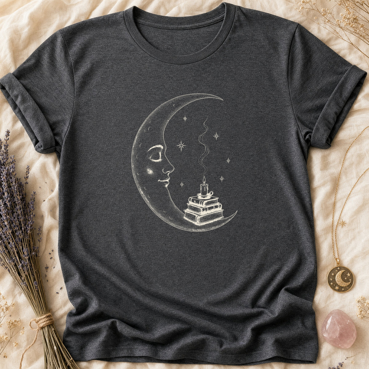 Bedtime Moon - Dark Heather [bedtime-moon]