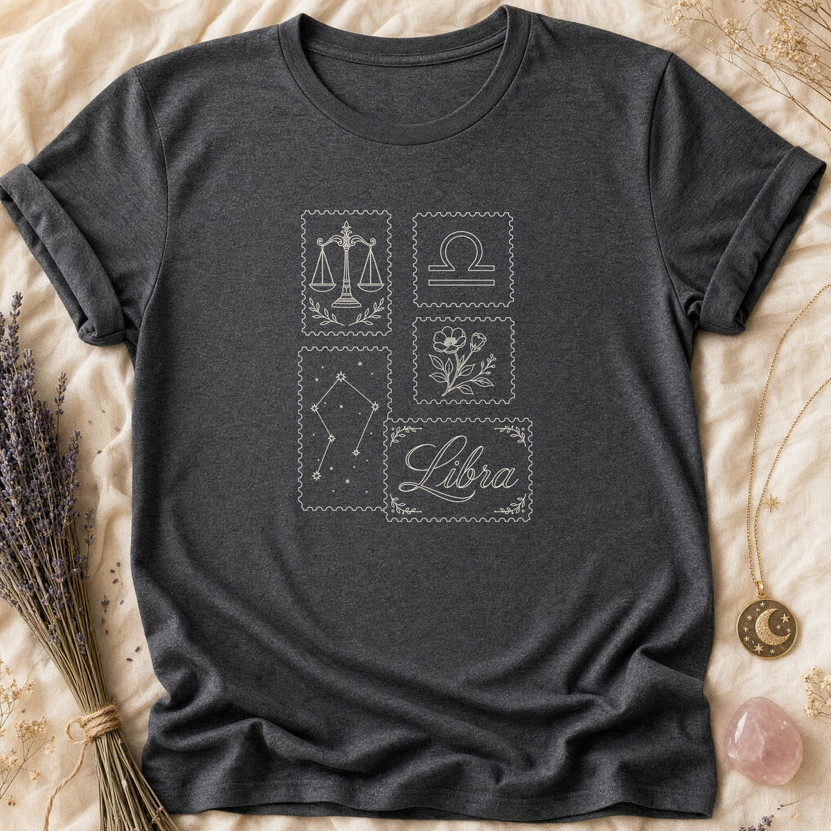 Libra Stamps - Dark Heather [libra-stamps]