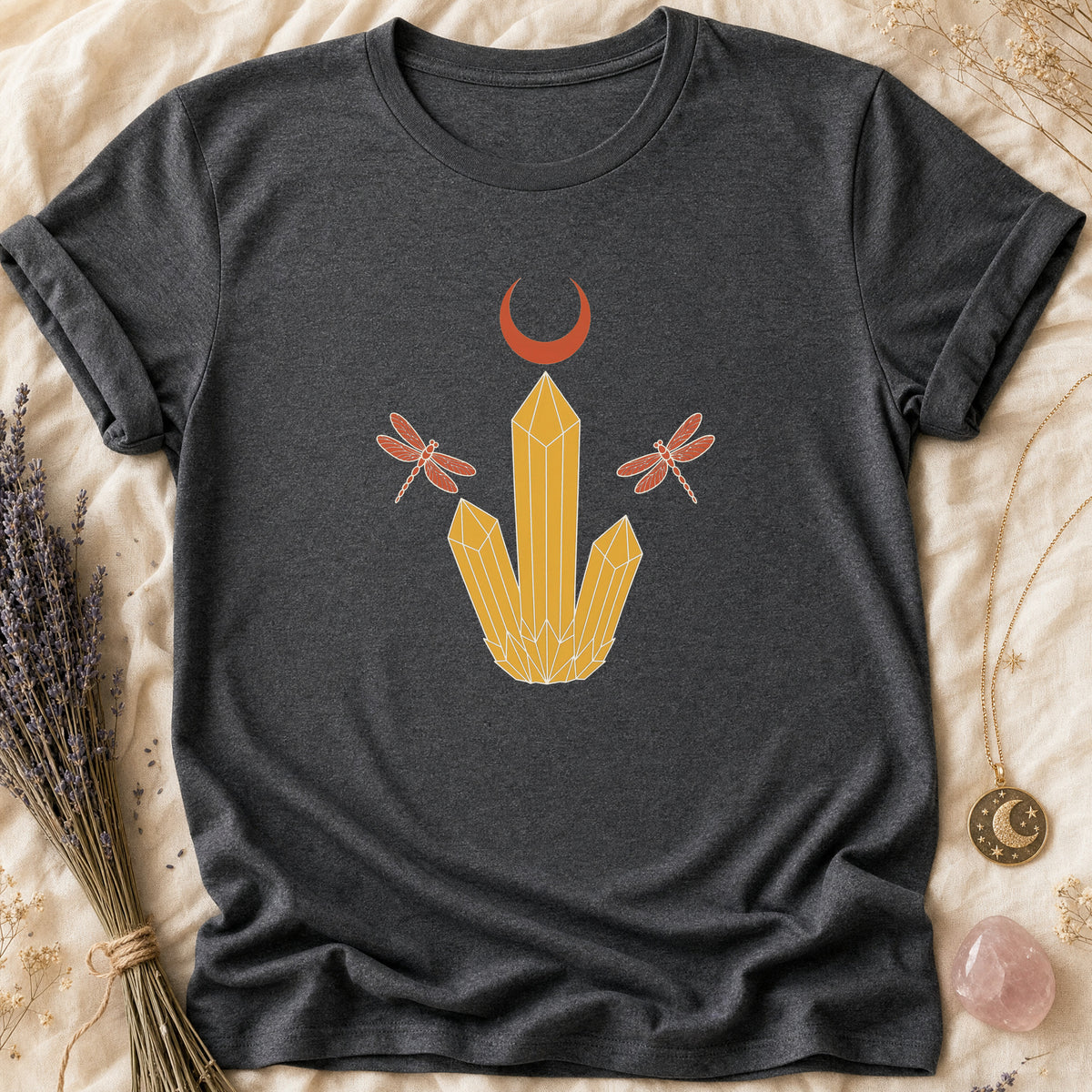 Crystal Cluster - Dark Heather [crystal-cluster]