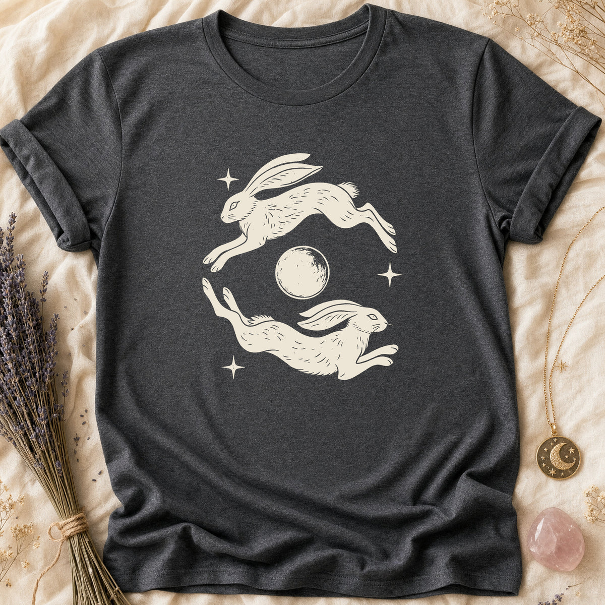 Dancing Hares - Dark Heather [dancing-hares]