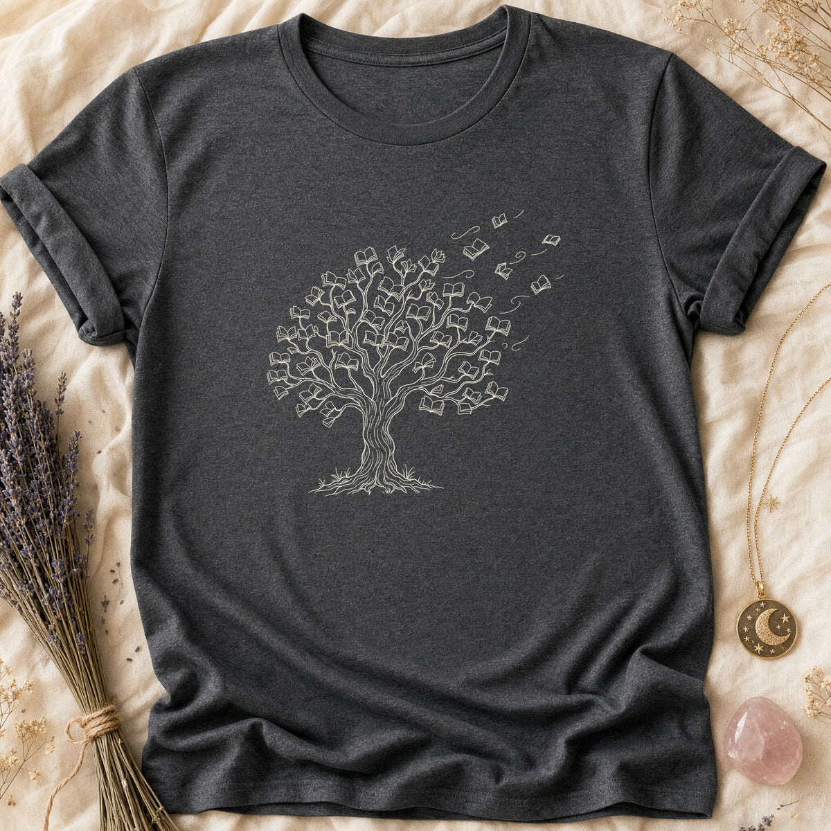 Book Tree - Dark Heather [book-tree]