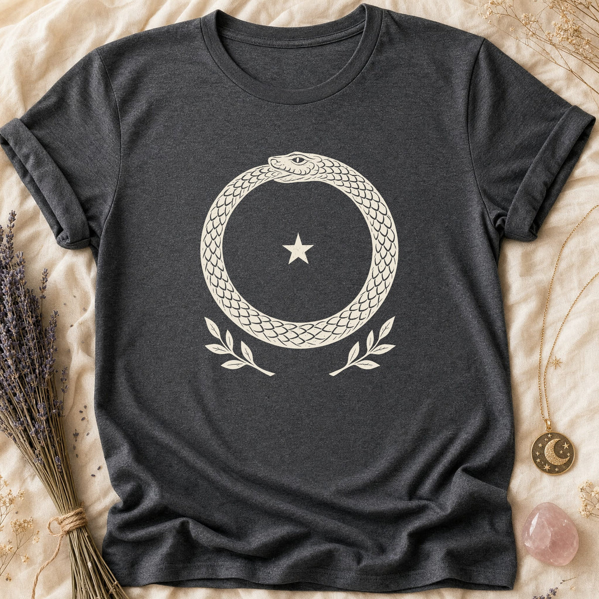 Serpent Ring - Dark Heather [serpent-ring]