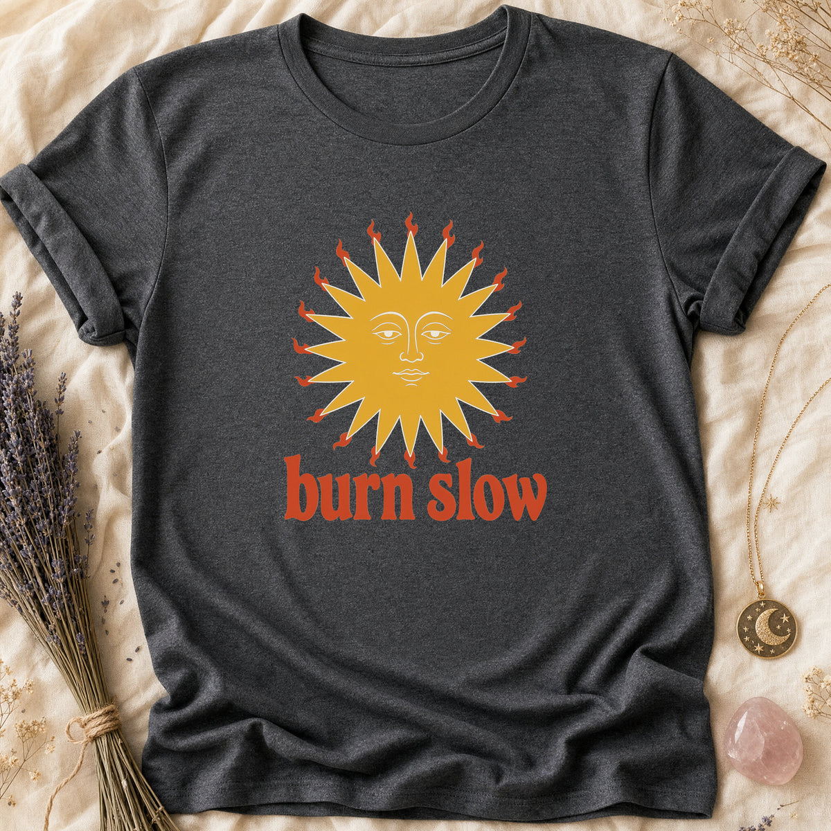Burn Slow - Dark Heather [burn-slow]
