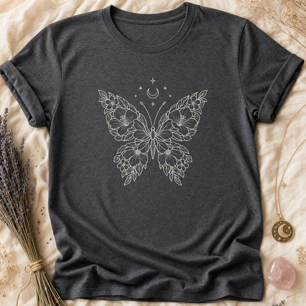 Petal Wings - Dark Heather [petal-wings]