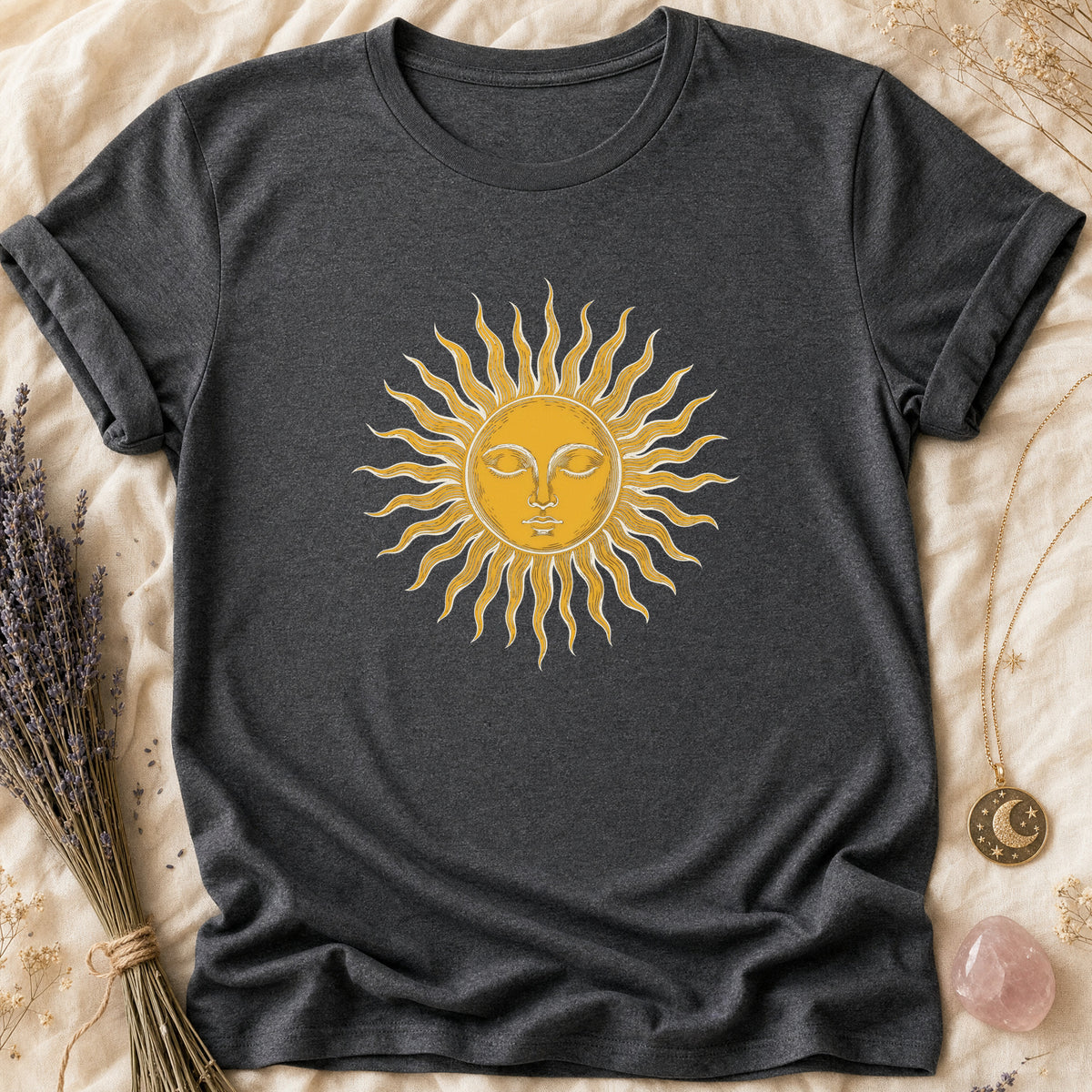 Wavy Sun - Dark Heather [wavy-sun]