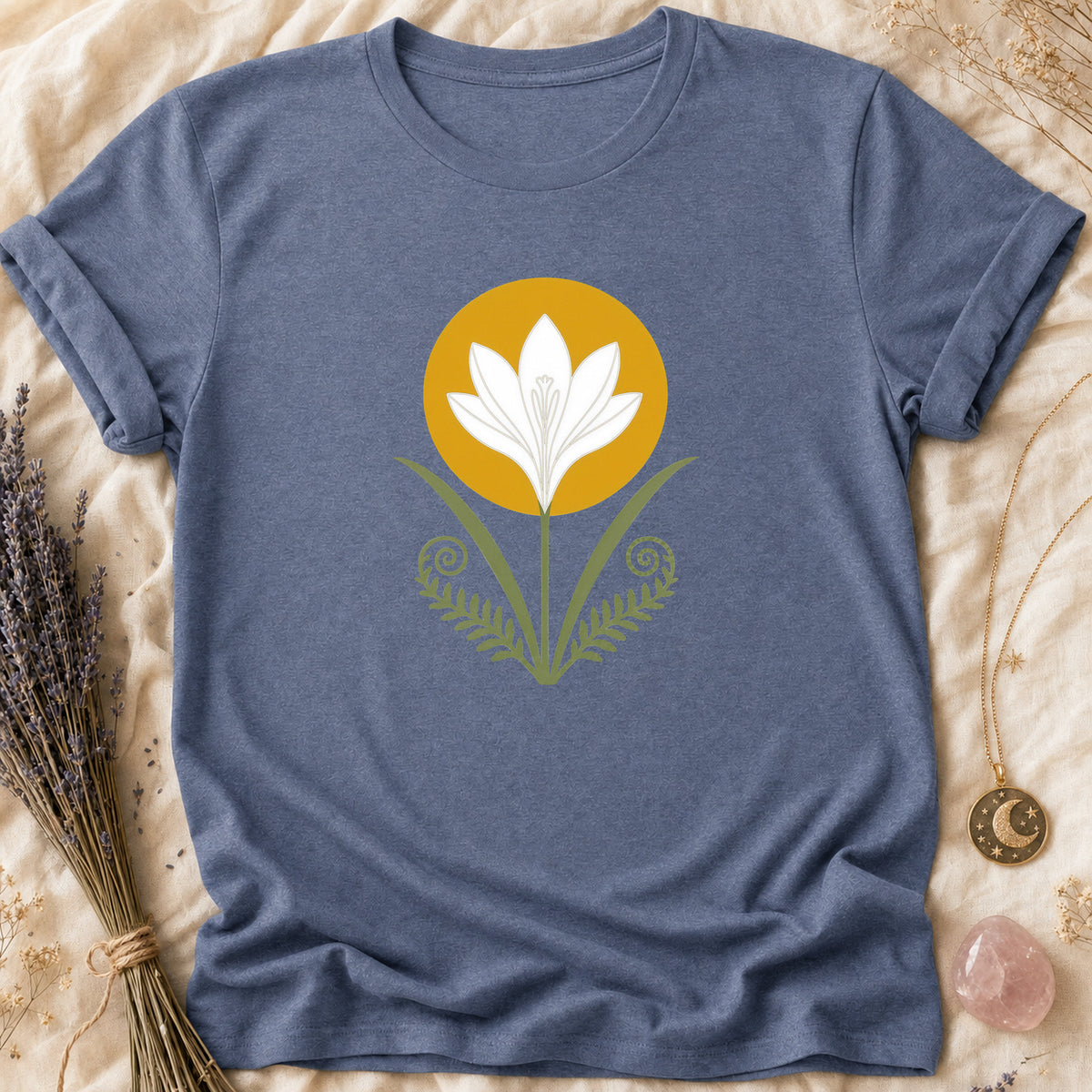 Crocus Rising - Heather Indigo [crocus-rising]