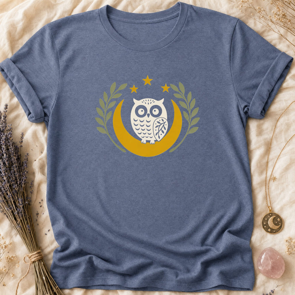 Folk Owl - Heather Indigo [folk-owl]