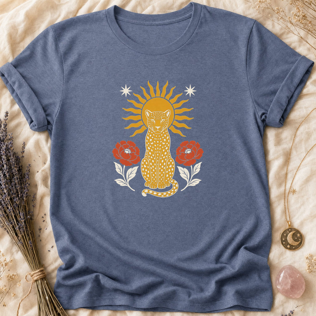 Golden Leopard - Heather Indigo [golden-leopard]