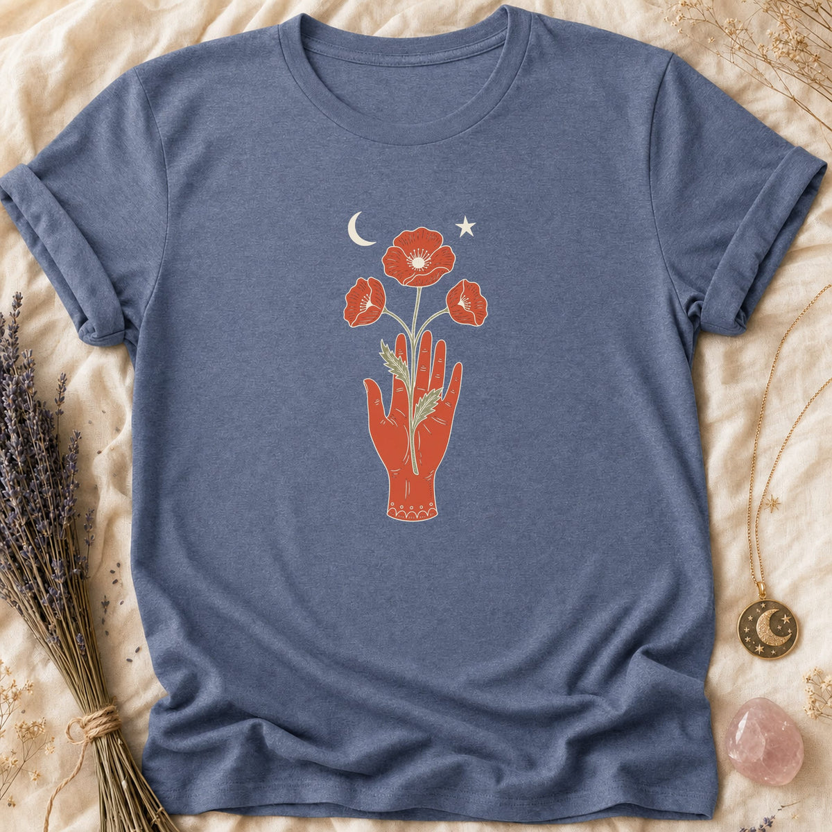 Poppy Hand - Heather Indigo [poppy-hand]