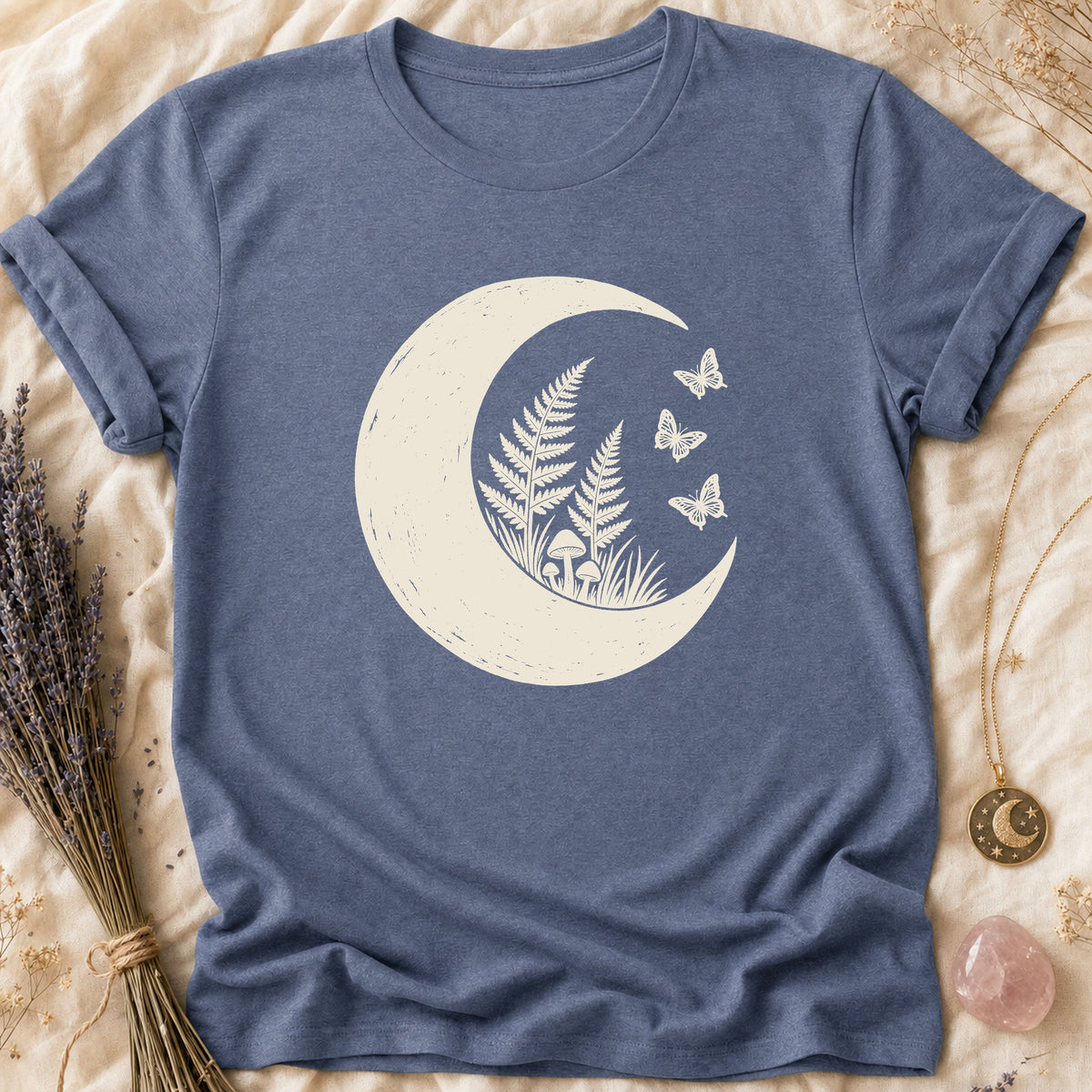 Fern Crescent - Heather Indigo [fern-crescent]