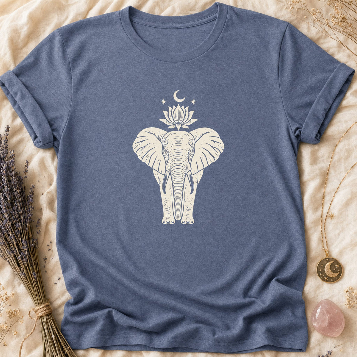Lotus Elephant - Heather Indigo [lotus-elephant]