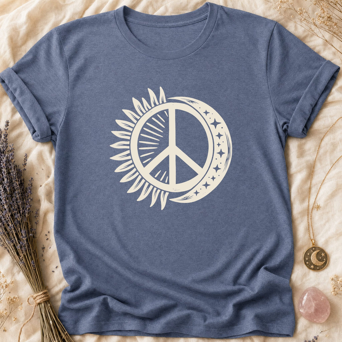 Peace Sun Moon - Heather Indigo [peace-sun-moon]
