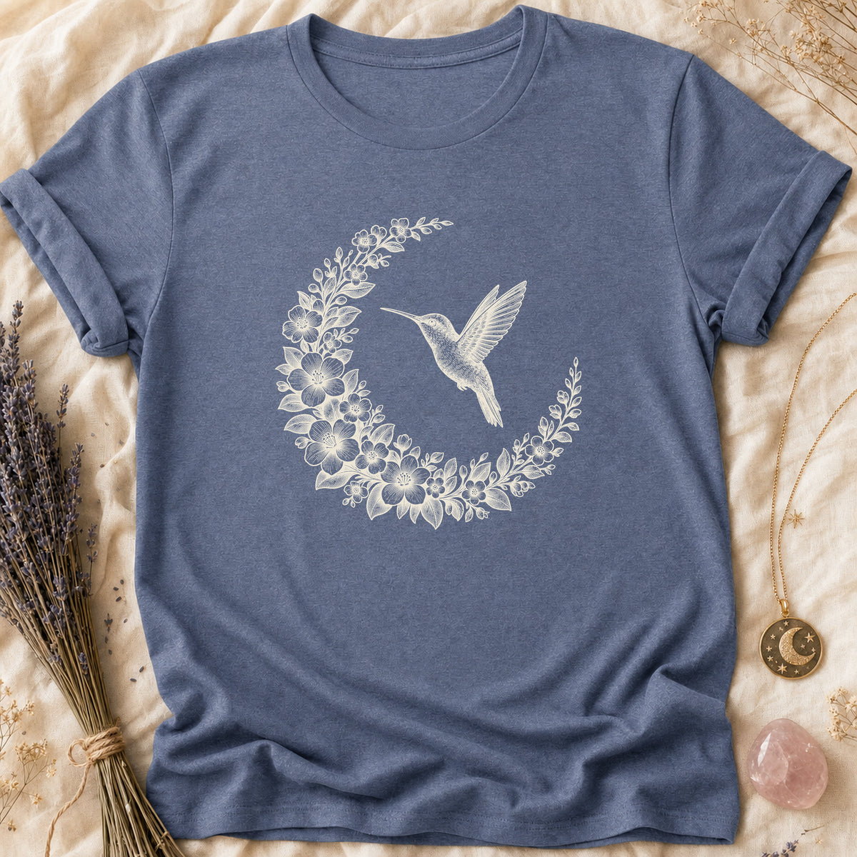 Hummingbird Crescent - Heather Indigo [hummingbird-crescent]