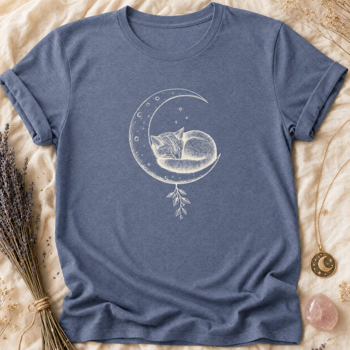 Crescent Cat - Heather Indigo [crescent-cat]