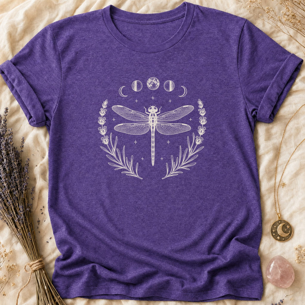 Lavender Dragonfly - Heather Purple [lavender-dragonfly]