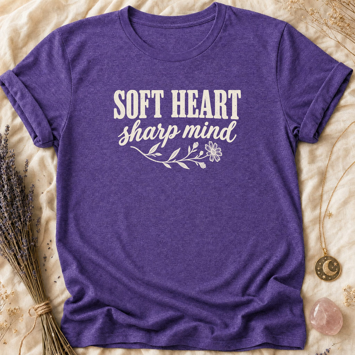 Soft Heart - Heather Purple [soft-heart]