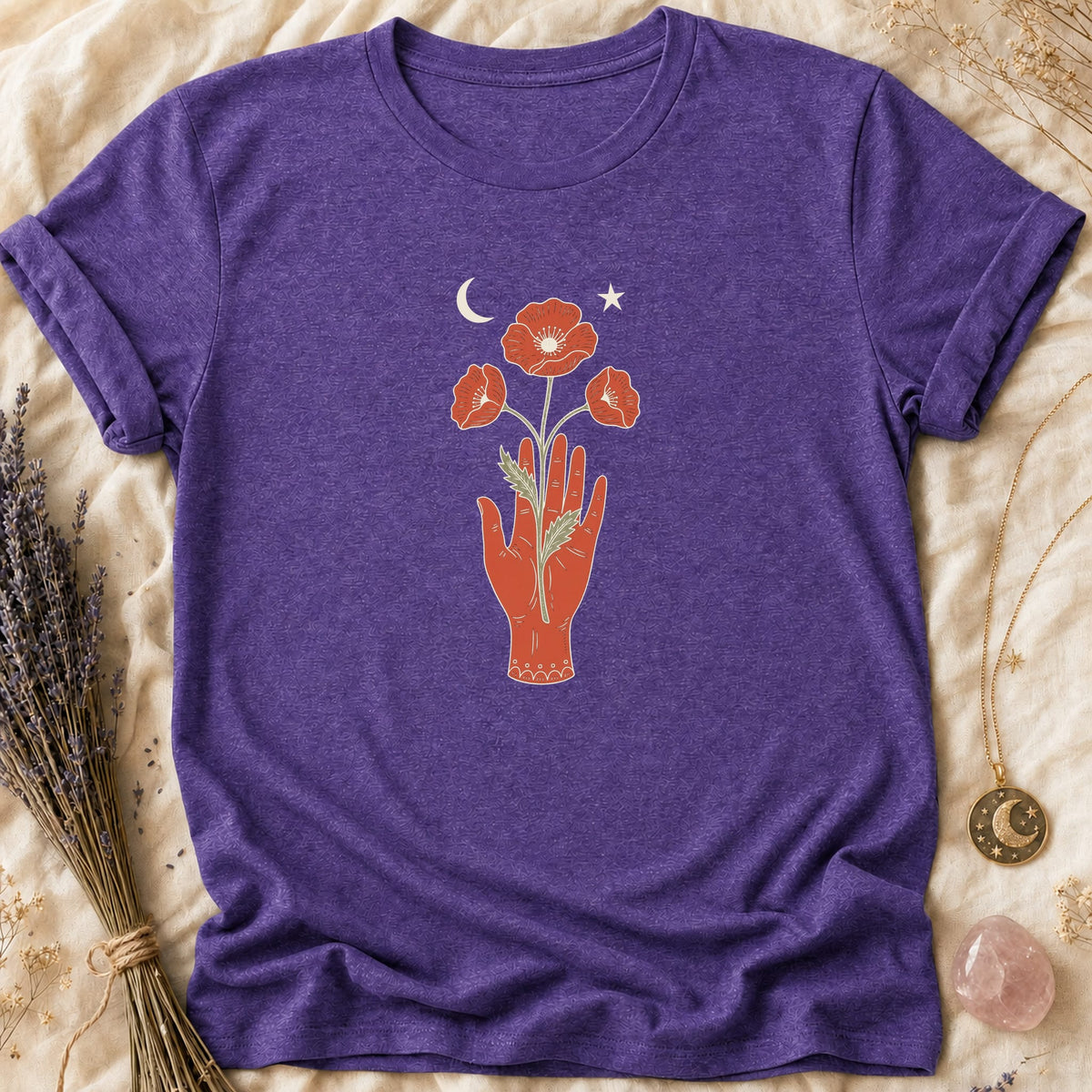 Poppy Hand - Heather Purple [poppy-hand]