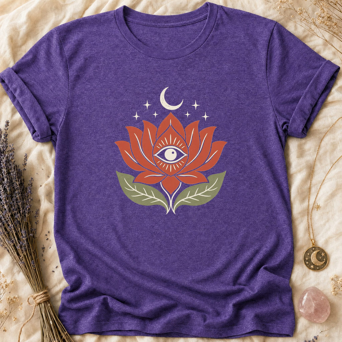 Lotus Eye - Heather Purple [lotus-eye]