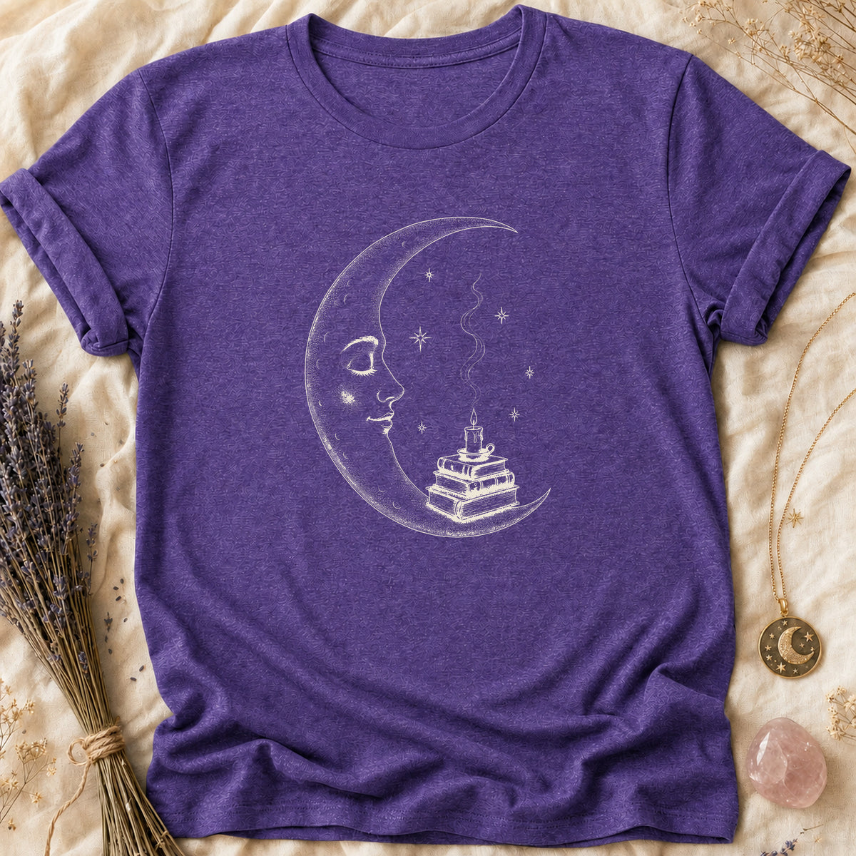 Bedtime Moon - Heather Purple [bedtime-moon]