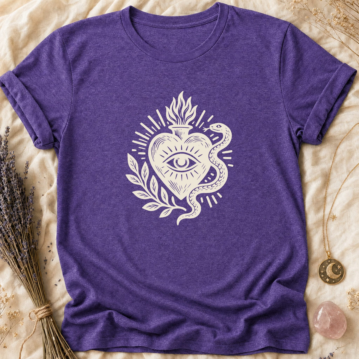 Seeing Heart - Heather Purple [seeing-heart]