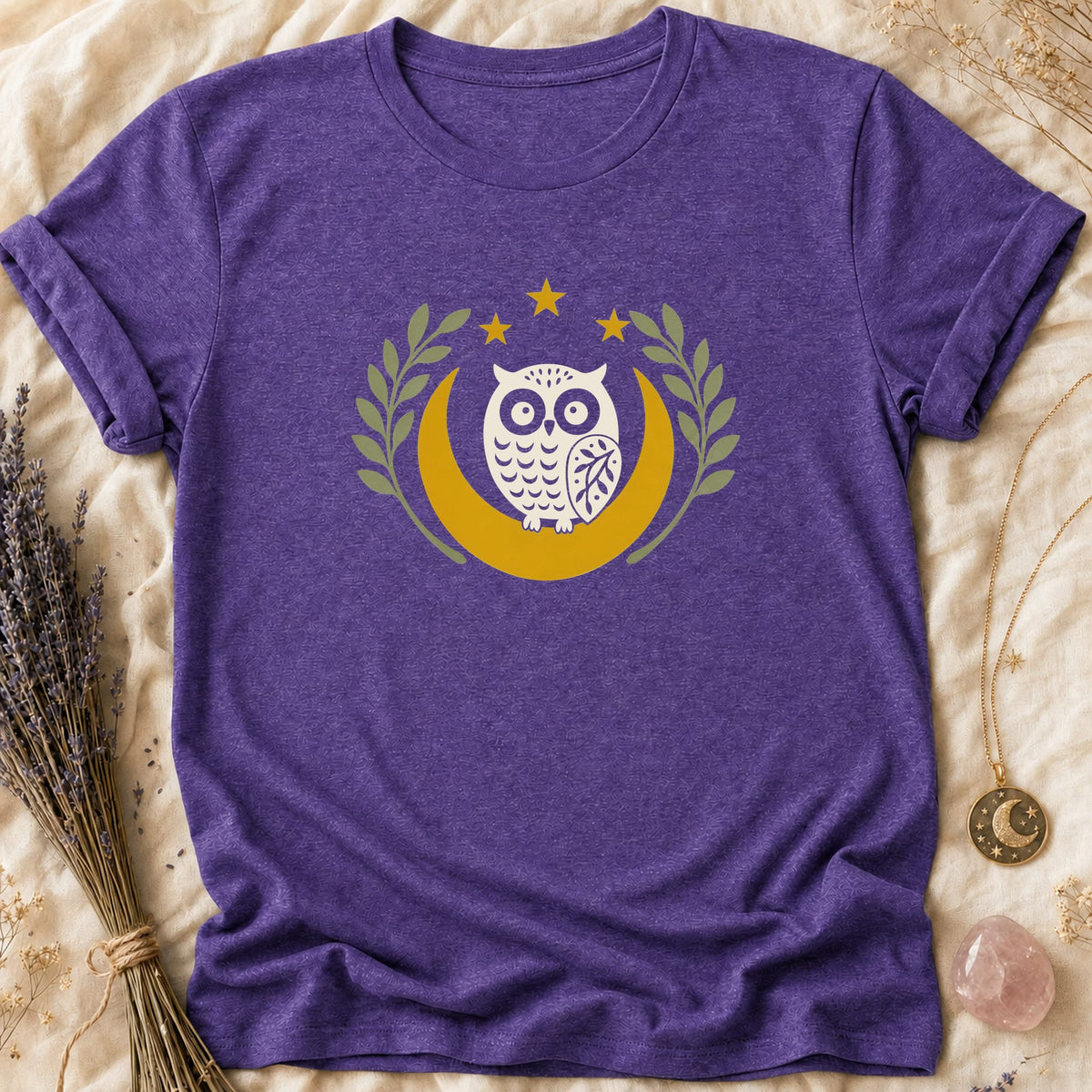 Folk Owl - Heather Purple [folk-owl]