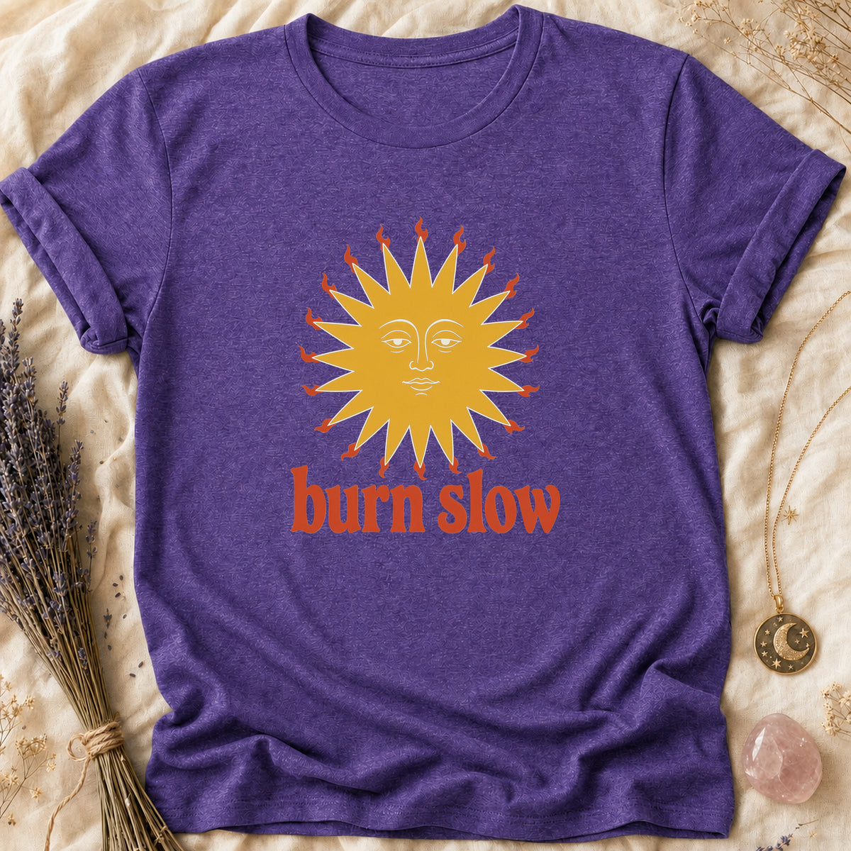 Burn Slow - Heather Purple [burn-slow]