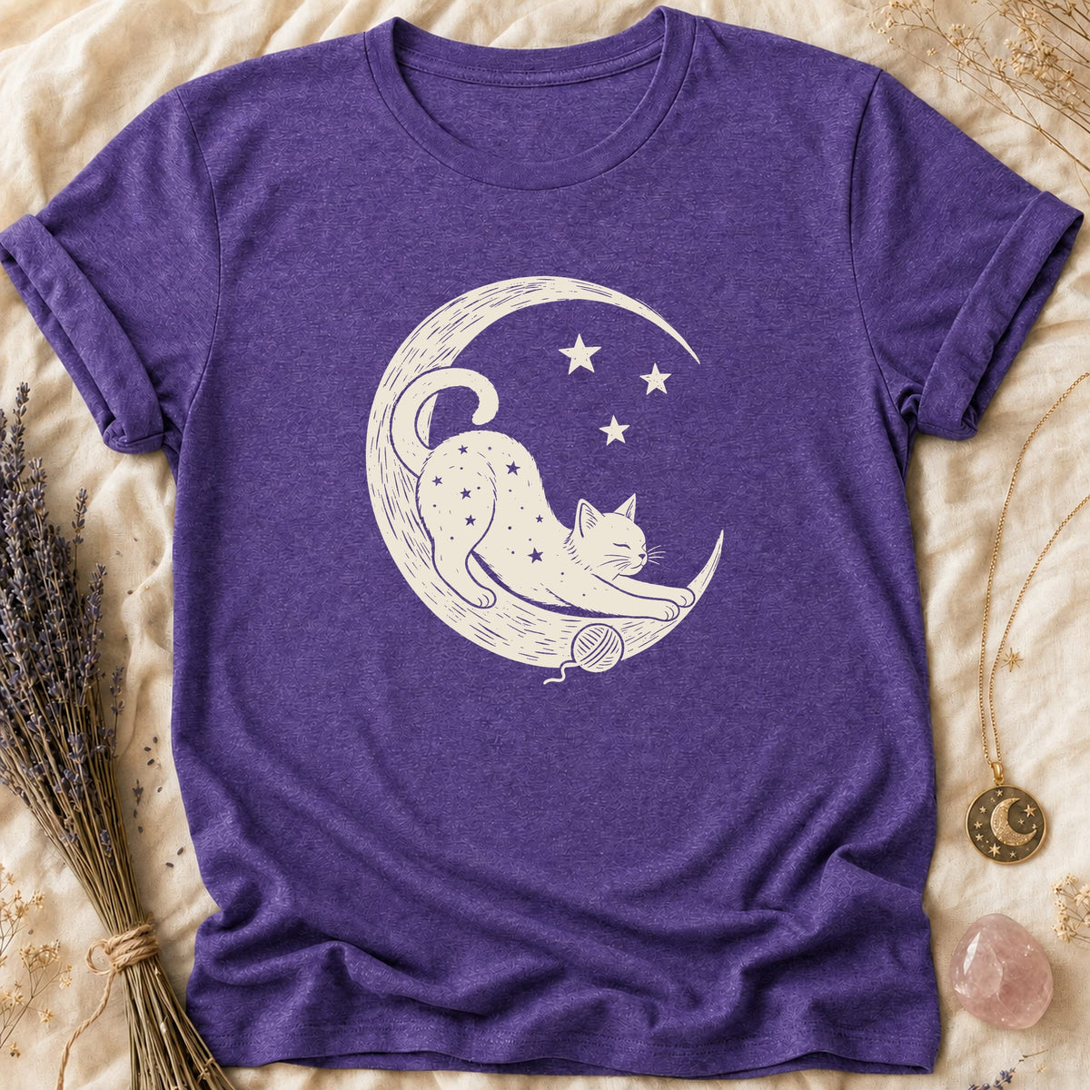 Midnight Stretch - Heather Purple [midnight-stretch]