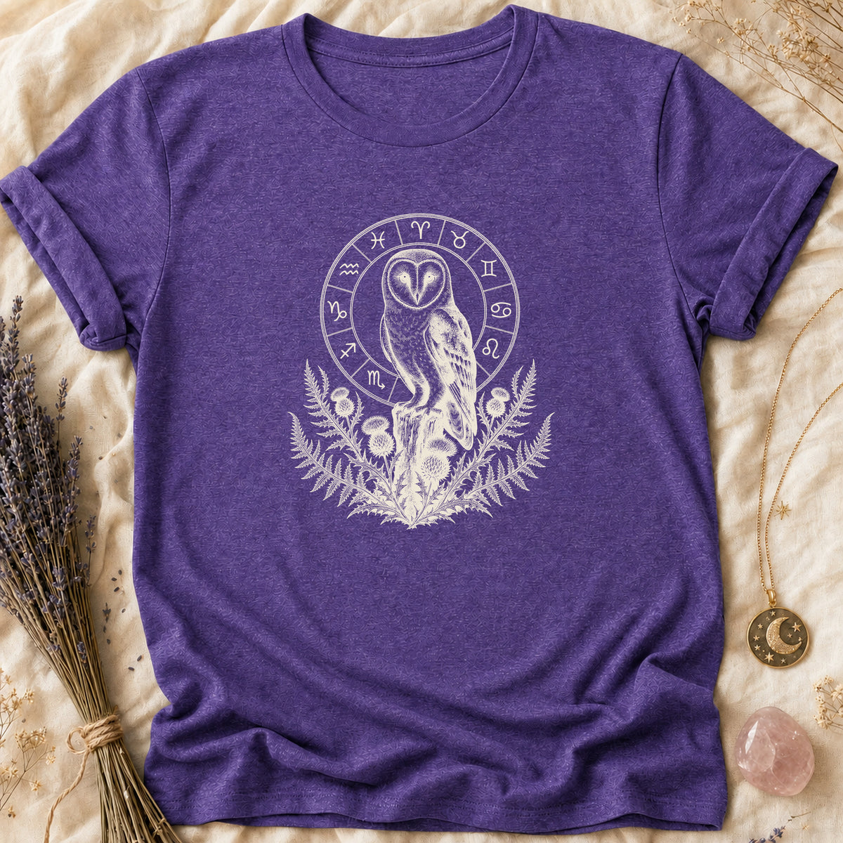 Zodiac Owl - Heather Purple [zodiac-owl]