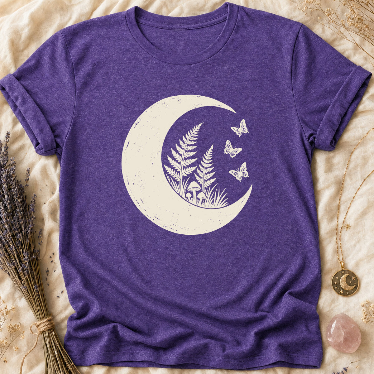 Fern Crescent - Heather Purple [fern-crescent]