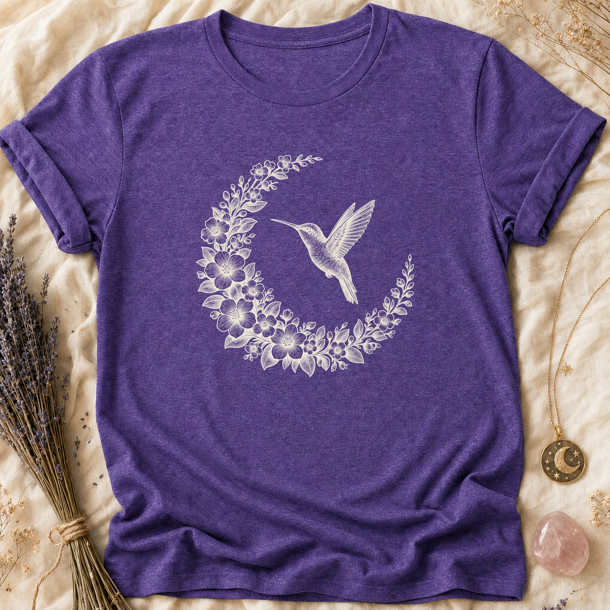 Hummingbird Crescent - Heather Purple [hummingbird-crescent]