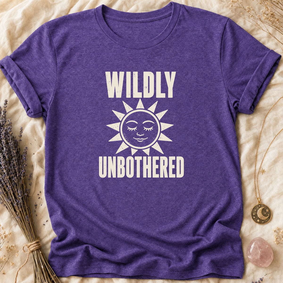 Wildly Unbothered - Heather Purple [wildly-unbothered]