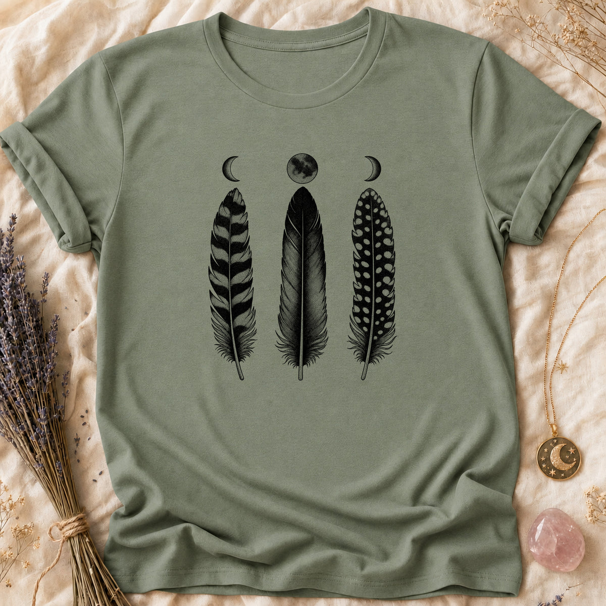Three Feathers - Sage [three-feathers]
