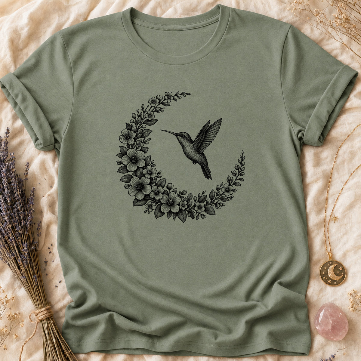 Hummingbird Crescent - Sage [hummingbird-crescent]
