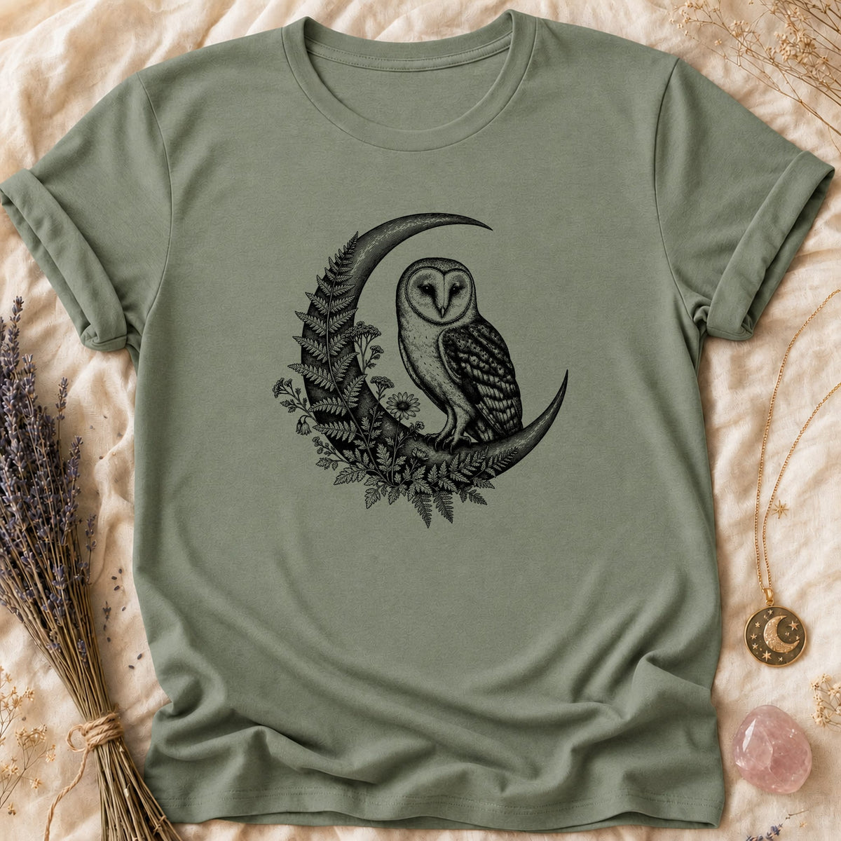 Owl Crescent - Sage [owl-crescent]