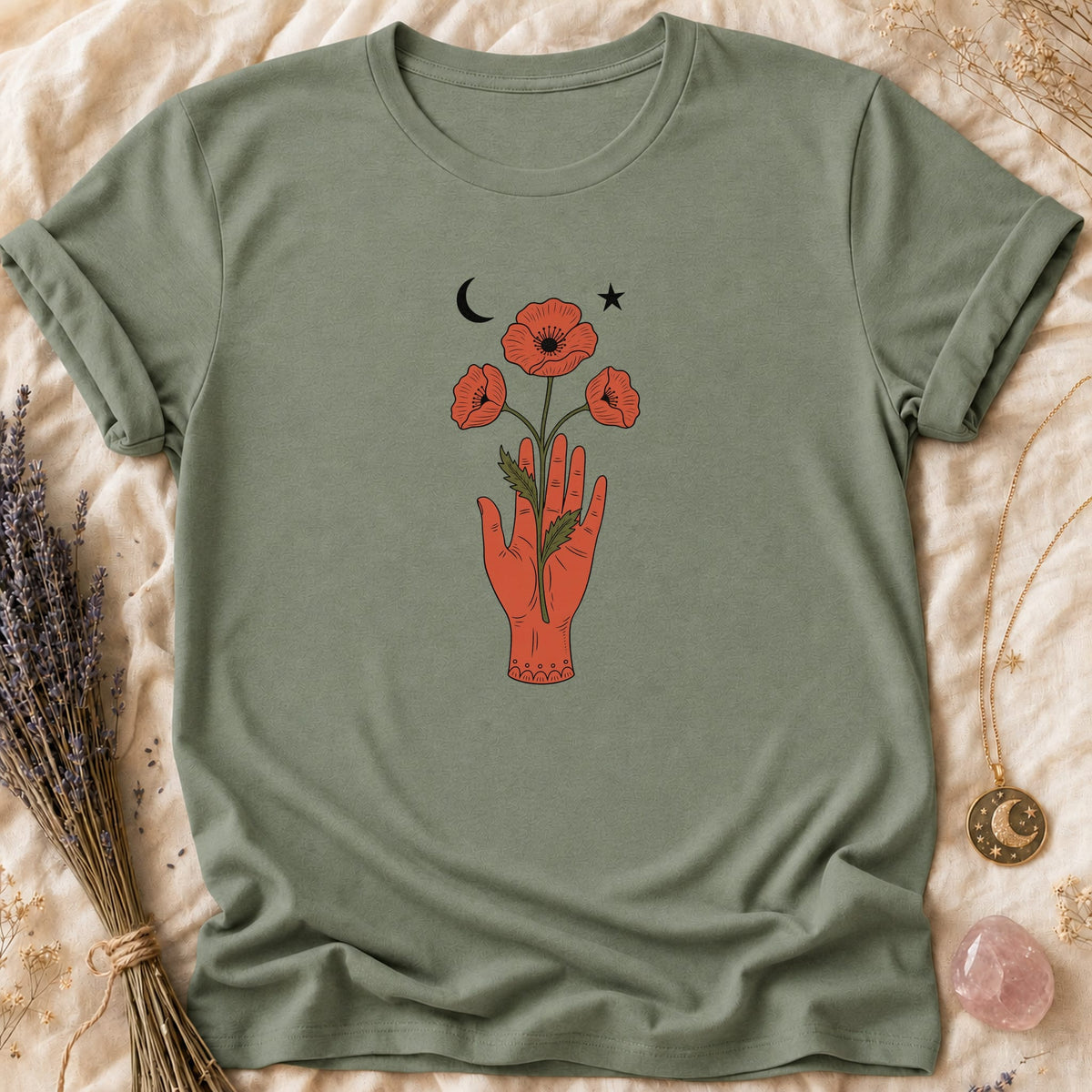 Poppy Hand - Sage [poppy-hand]