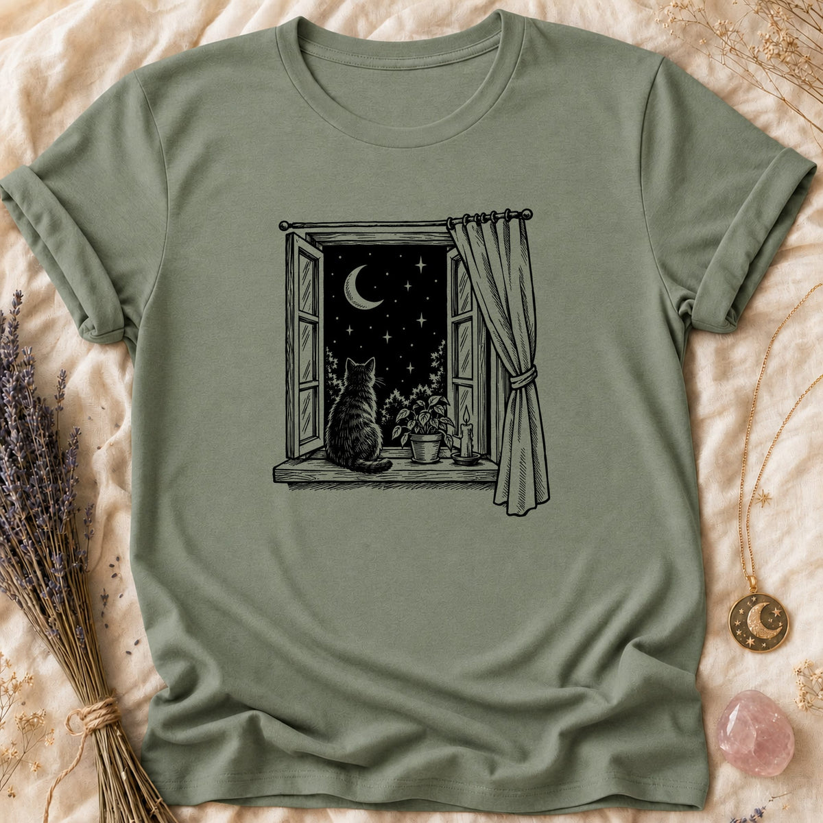 Night Window - Sage [night-window]