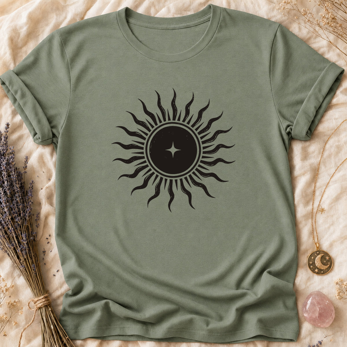 Carved Sun - Sage [carved-sun]