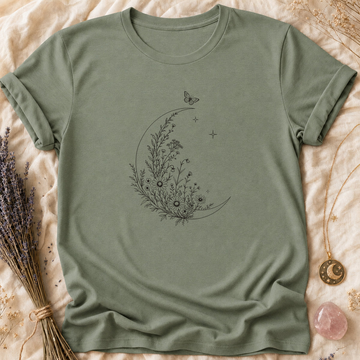 Blooming Crescent - Sage [blooming-crescent]