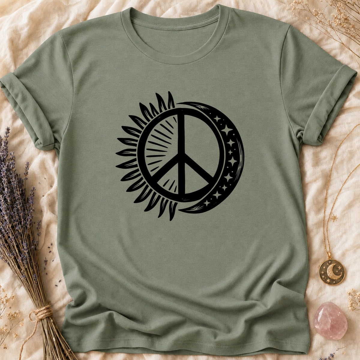Peace Sun Moon - Sage [peace-sun-moon]